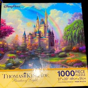 Disney Park exclusive Thomas Kinkade puzzle.